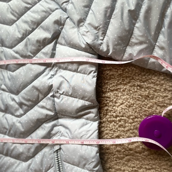 Silver Columbia puff jacket - Picture 5 of 7